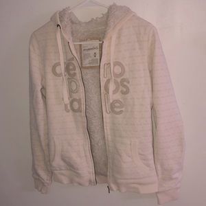 Sherpa Ivory Hoodie